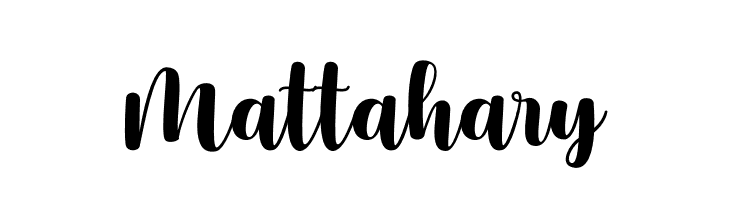 Mattahary  font caratteri gratis
