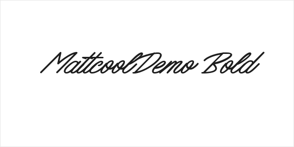MattcoolDemo Bold Logo