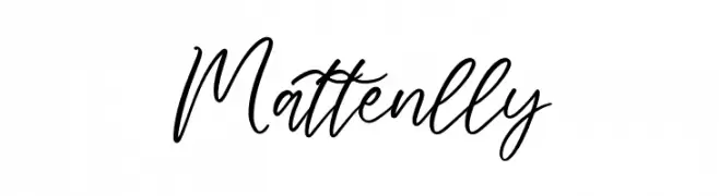 Mattenlly  Fuentes Gratis Descargar