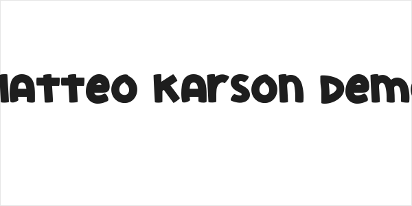 Matteo Karson Demo Logo