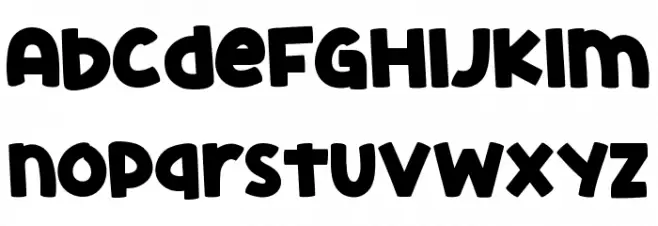 Matteo Karson Demo Schriftart Kleinbuchstaben