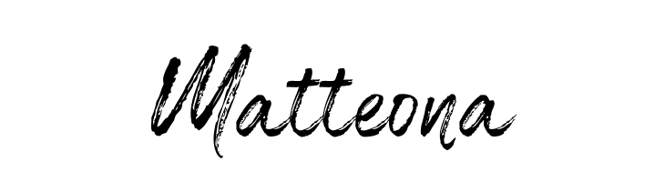 Matteona  免费字体下载