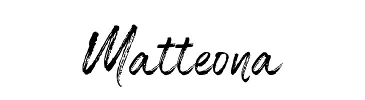 Matteona  Скачать бесплатные шрифты
