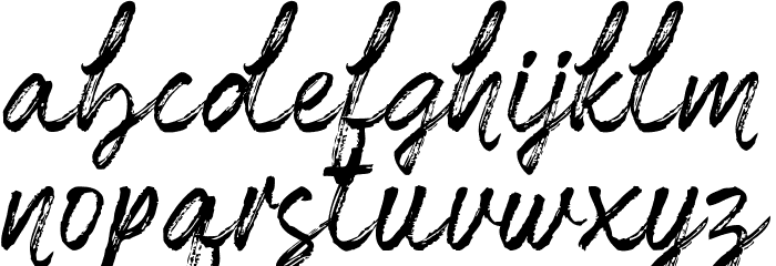 Matteona Font LOWERCASE