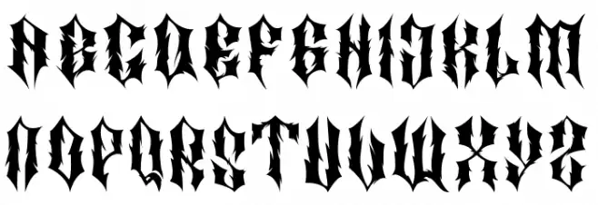 Matter Of Fact Шрифта ВЕРХНИЙ