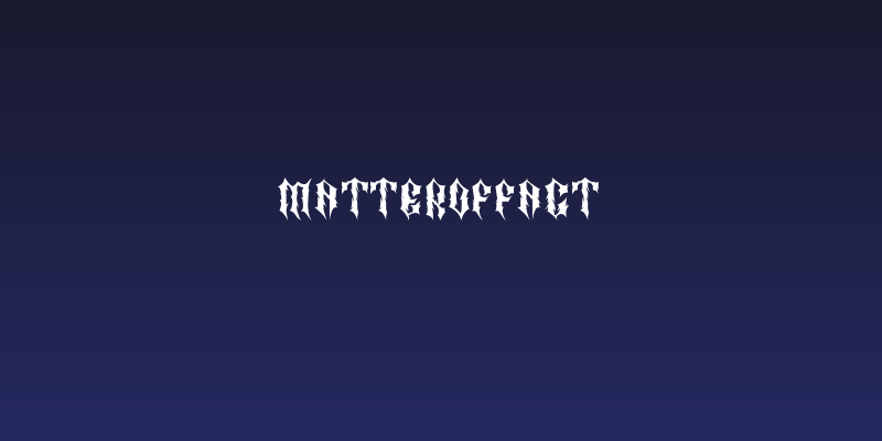 MatterOfFact Social Header