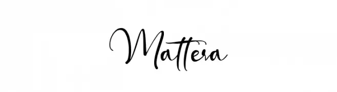 Mattera  免费字体下载