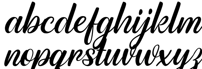 Matterland Font LOWERCASE