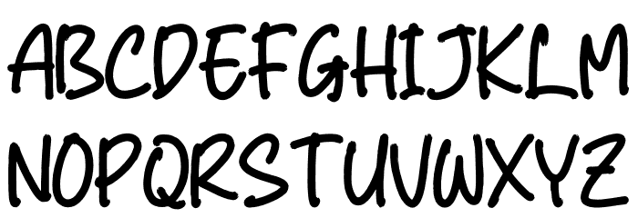 Mattew フォント 大文字