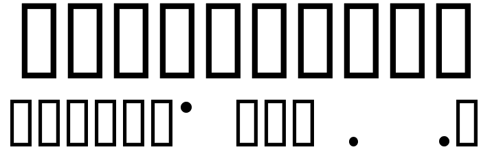 Mattfont Oblique Font OTHER CHARS