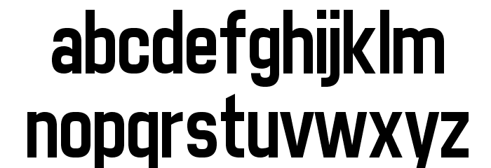 Matthan Sans Regular Font LOWERCASE