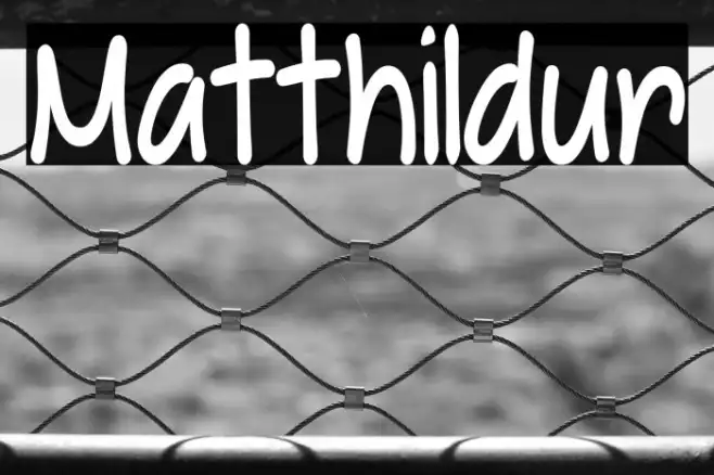 Matthildur Example 1