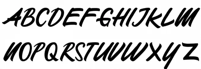 Mattilda Font UPPERCASE