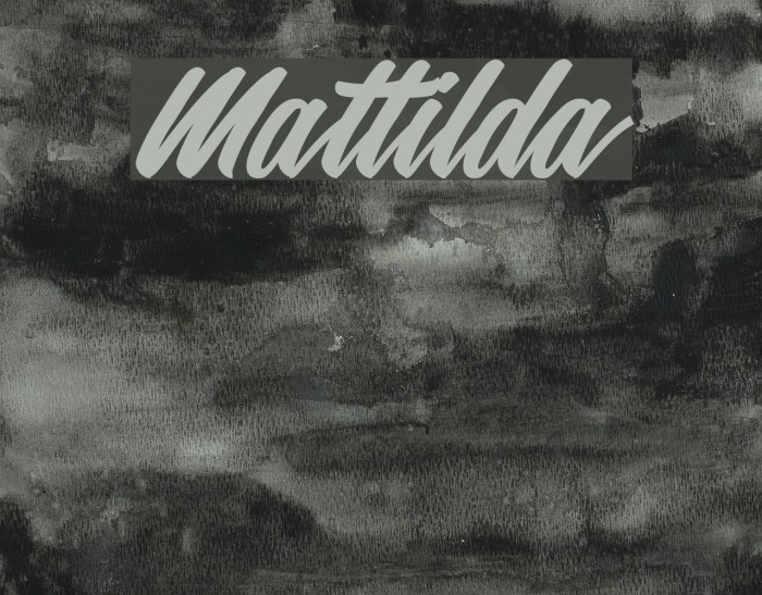 Mattilda Font examples