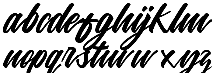 Mattilda Font LOWERCASE