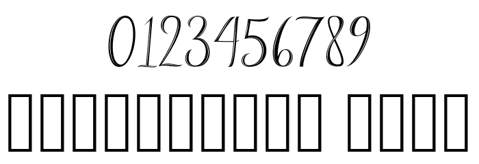 Mattina Regular Font OTHER CHARS