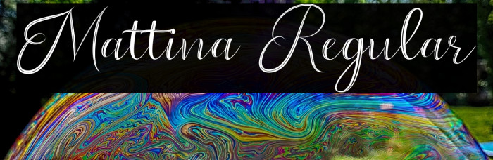 Mattina Regular Example 1