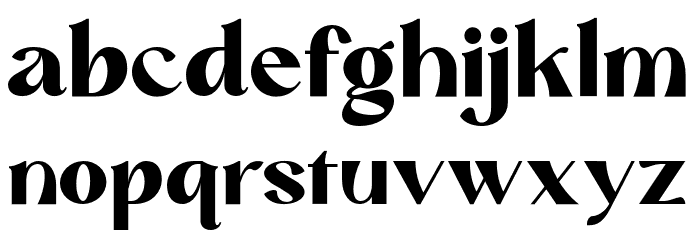 Mattire DEMO Font LOWERCASE
