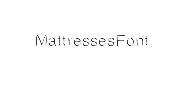 MattressesFont Logo