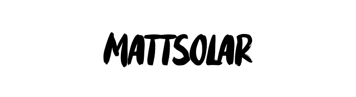 Mattsolar  Fuentes Gratis Descargar
