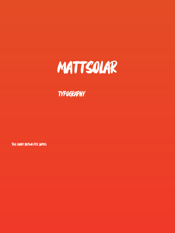Mattsolar Poster