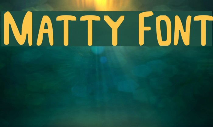 Matty Font examples