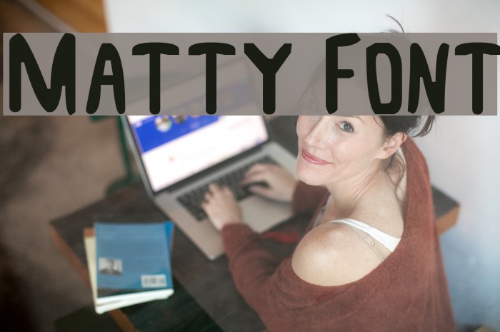 Matty Font examples