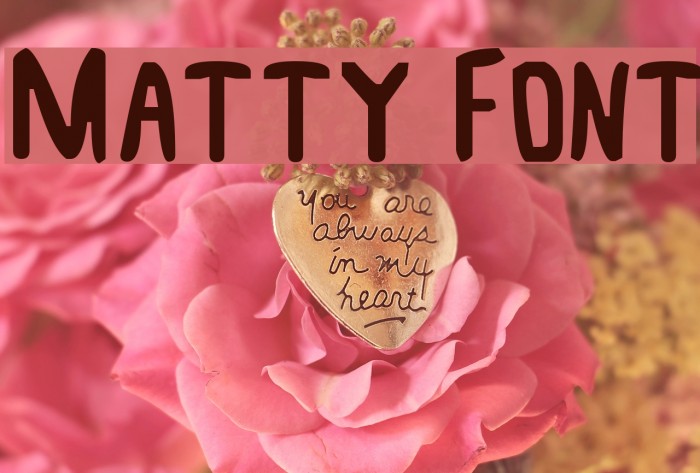 Matty Font examples