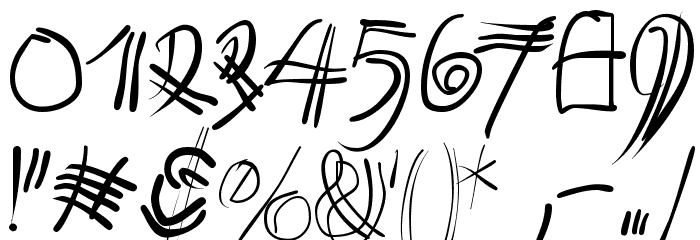 MauMauKlein Font OTHER CHARS