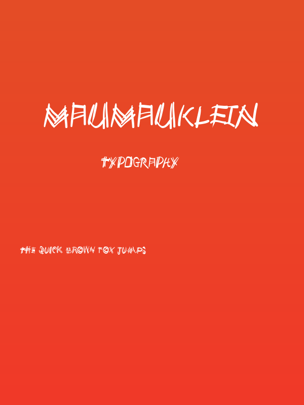 MauMauKlein Poster