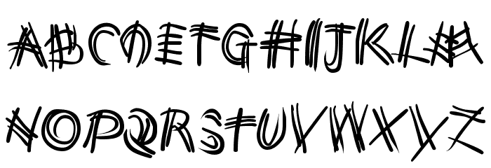 MauMauKlein Font LOWERCASE