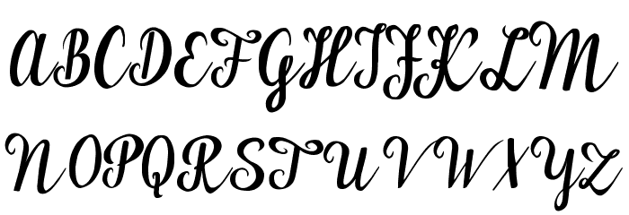 Maudlyn Demo Font OTHER CHARS