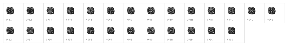 Maumbo Regular Character Map