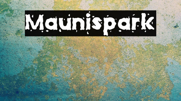 Maunispark Example 1
