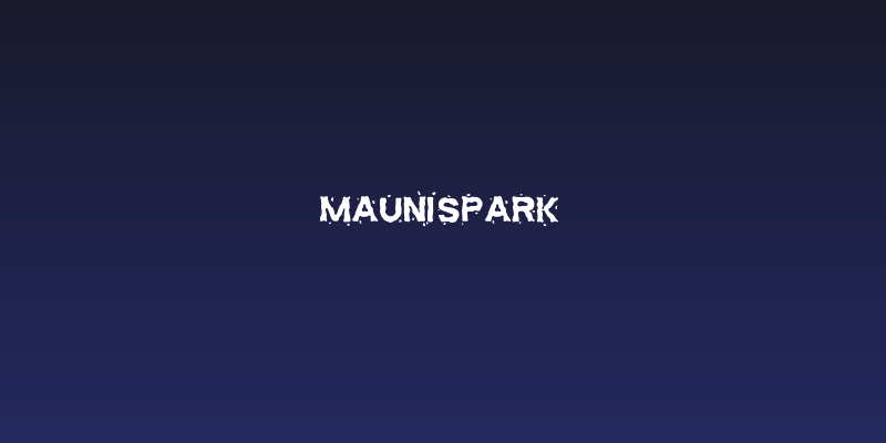Maunispark Social Header