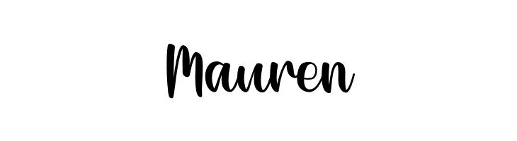 Mauren  Frei Schriftart Herunterladen