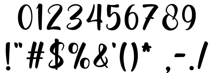 Mauren Font OTHER CHARS