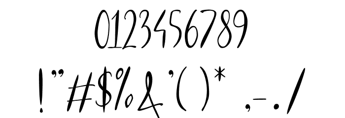 Mauritania Regular Font OTHER CHARS