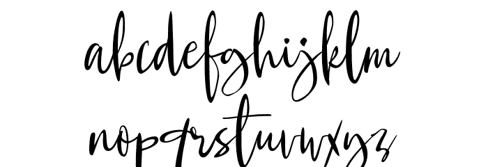 Mauritania-Regular Font LOWERCASE