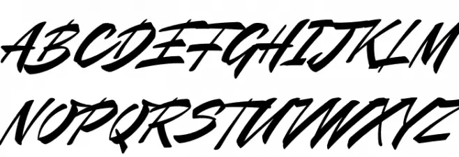 Mauritz Bold PERSONAL USE ONLY Bold Italic Шрифта ВЕРХНИЙ