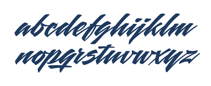 Mauritz Bold PERSONAL USE ONLY Bold Italic Lowercase