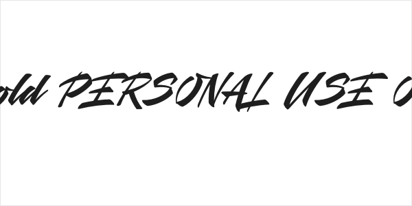 Mauritz Bold PERSONAL USE ONLY Bold Logo