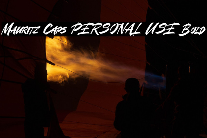 Mauritz Caps PERSONAL USE Bold Example 1