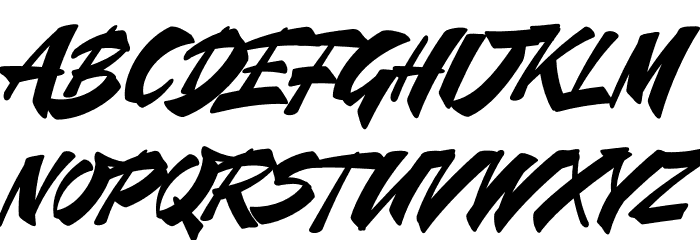 Mauritz Caps PERSONAL USE Bold Font LOWERCASE