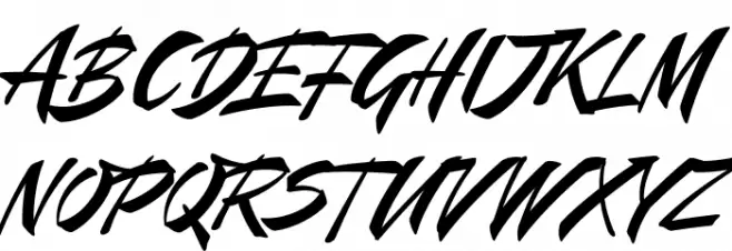 Mauritz Caps PERSONAL USE Light Schriftart Kleinbuchstaben