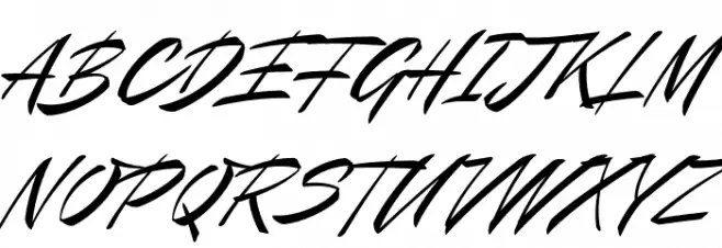 Mauritz Light PERSONAL USE Light Italic Schriftart Groß