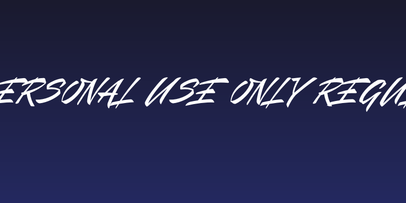 Mauritz PERSONAL USE ONLY Regular Italic Social Header