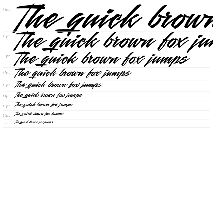 Mauritz PERSONAL USE ONLY Regular Italic Waterfall
