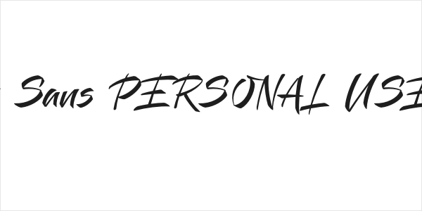 Mauritz Sans PERSONAL USE Light Logo