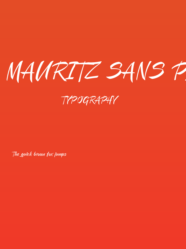 Mauritz Sans PERSONAL USE Light Poster